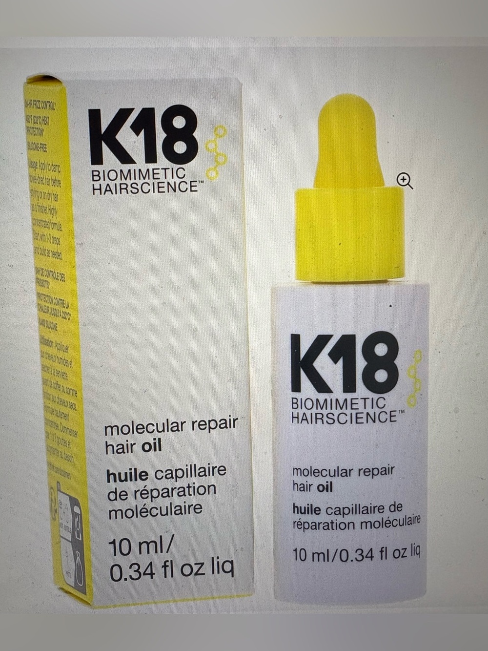 New K18 Molecular Repair Hair Oil 10mL 0.34